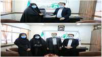 تقدیر و تشکر از رابط نمونه سلامت محله در شهرستان گرمسار